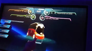 Test track car customization - NOT the best!!