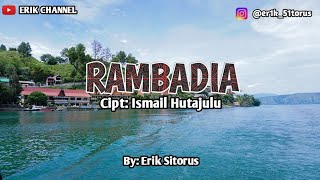RAMBADIA, ALA TIPANG | LAGU DAERAH SUMATERA UTARA