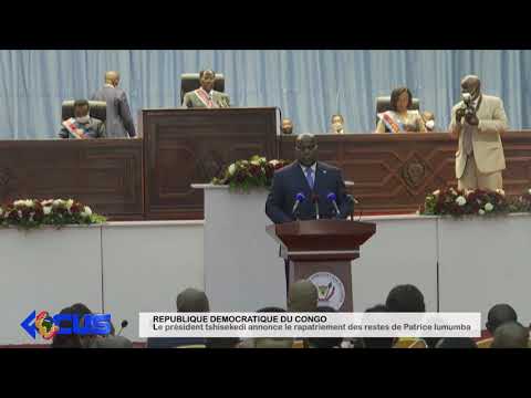 REPORTAGE : RDC, FÉLIX ANTOINE TSHISEKEDI VEUT RAPATRIER LES RESTES DE PATRICE LUMUMBA.