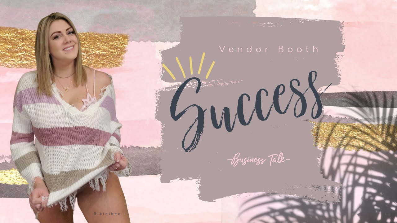 SWIMWEAR VENDOR BOOTH BUSINESS TALK - YouTube