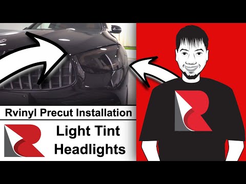 How to install Headlight Tint 