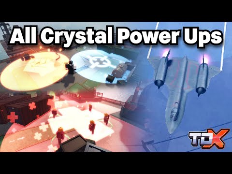 TDX All Crystal Power Ups Showcase (Nightmare Mode Update)