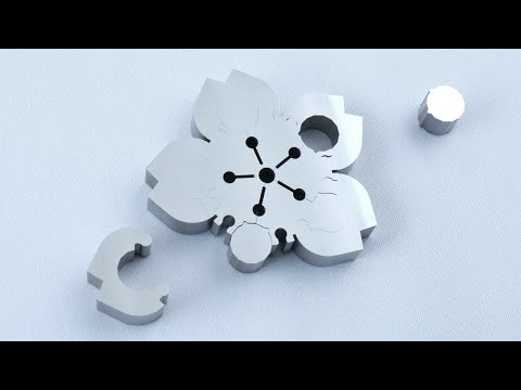 Precision Sakura Metal Puzzle