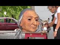 Marionetas gigantes en Carnaval uruguayo