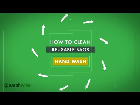 How-to Hand Wash Your Reusable Bags (Cold)