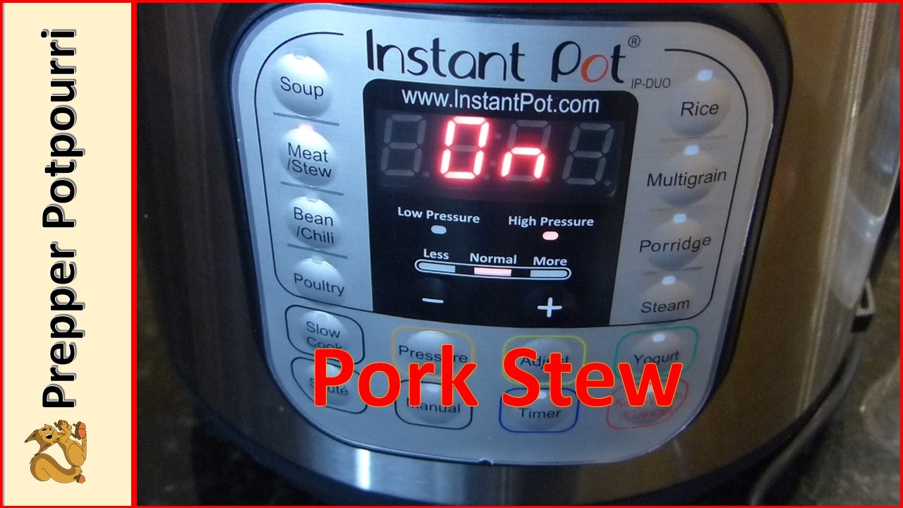 Instant Pot Pork Stew - YouTube