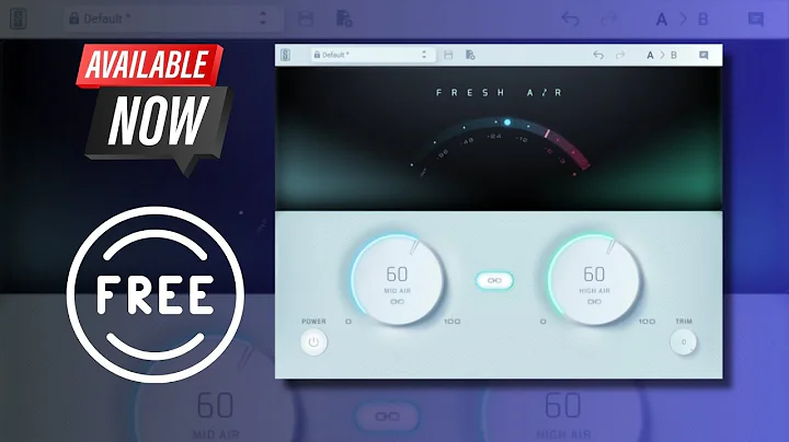 An Amazing FREE Plugin? Fresh Air by Slate Digital - Sound Demo