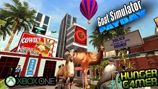 Goat Simulator PAYDAY ✔ Xbox one gameplay