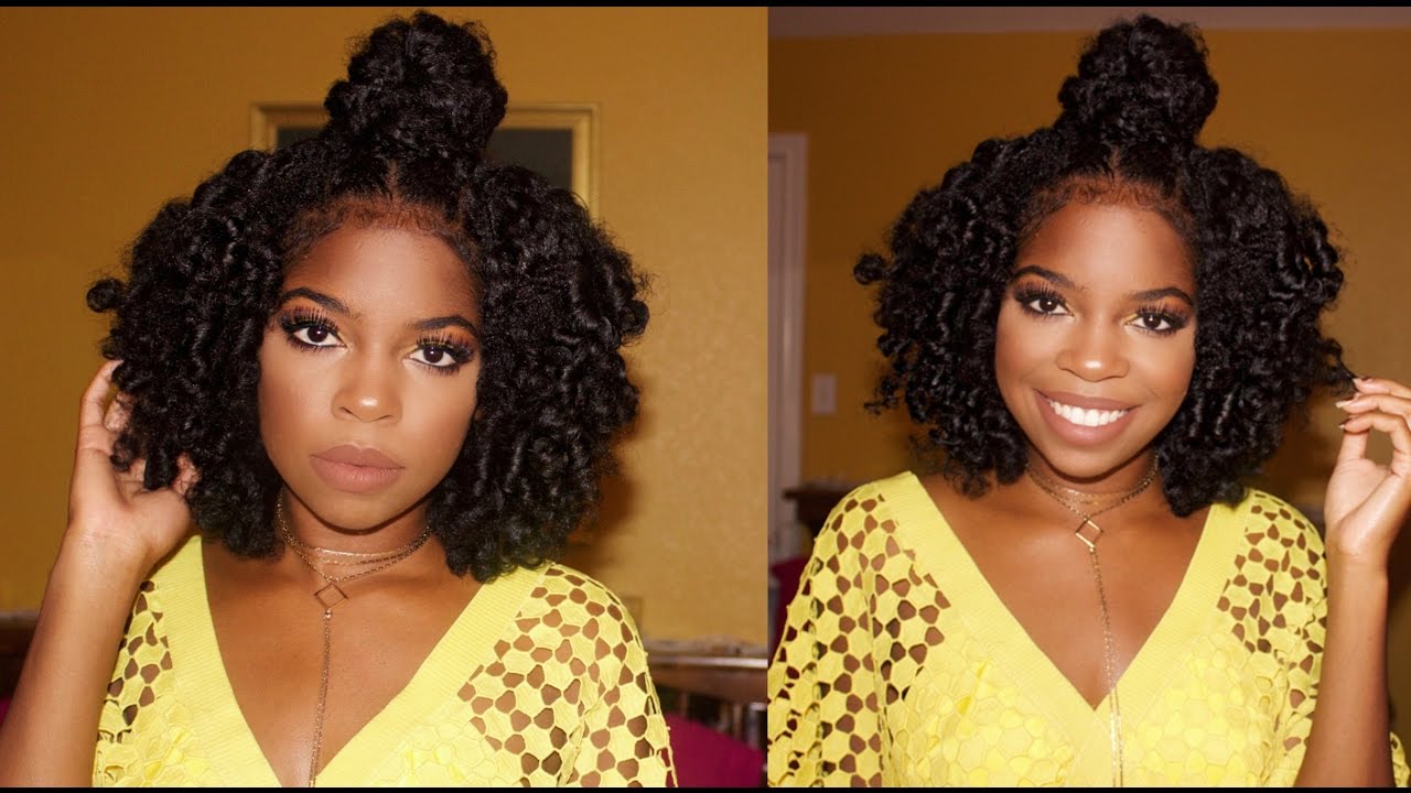 10 Easy Half Up Half Down Hairstyles For Natural Hair Gals