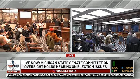 Permanent Link to 🔴 LIVE: Michigan State Senate Committee on Oversight Holds Hearing on Election Issues 12/1/20