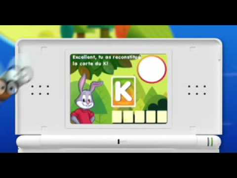 J'apprends  lire et  crire avec Lapin malin sur Nintendo DS