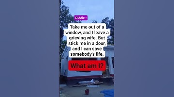 what am I ❓ #brainteasers #puzzle #reels #riddle