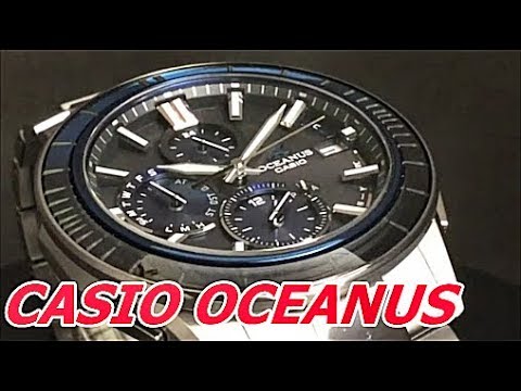 CASIO OCFANUS ソーラー電波時計 世界限定3,000本 OCW-S4000D-1AJF