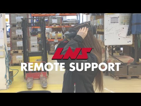 What is LNS  Remote Support with mixed reality ?