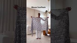 Blouse Scarfhack, Scarf Size 230X70Cm