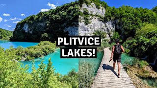 CROATIA 🇭🇷 Plitvice Lakes National Park | Vero and Justin (Travel vlog video)