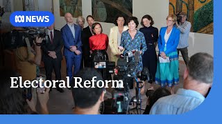 Labor and Coalition strike electoral reform deal | ABC NEWS