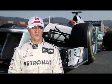 Michael Schumacher erklärt den Formel 1-Start