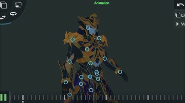 BGMI Pharoah Walk Cycle In Android Prisma3D Free To Download And Use