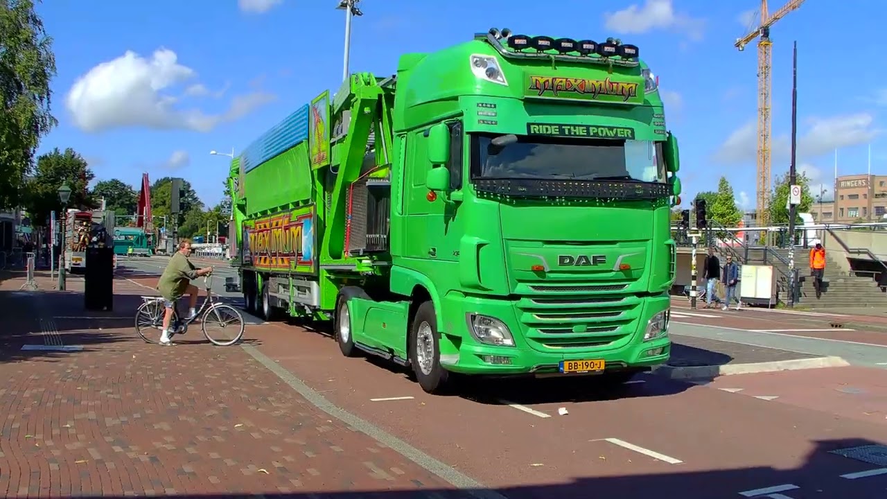 Afbouw kermis Alkmaar 2025