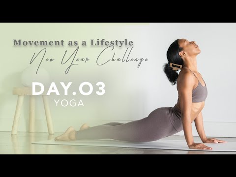 2024 MOVEMENT as a LIFESTYLE ✨ NEW YEAR CHALLENGE ✨ Day 3 - YOGA