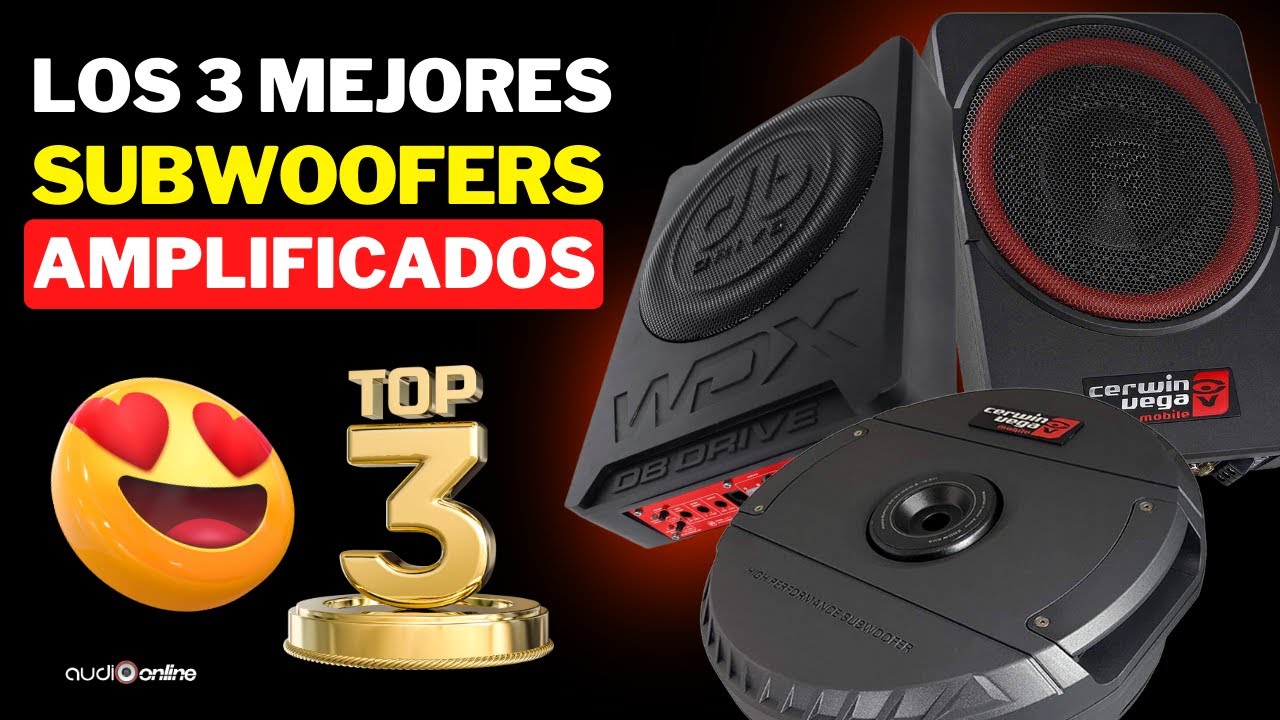 Prueba de audio: Woofer Amplificado TREO79SS (Perfecto para carros sin  espacio) 