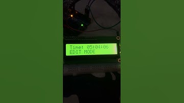 Digital Clock With Arduino #shorts #viral #arduino #shortification #like #foryou #electronic #coding