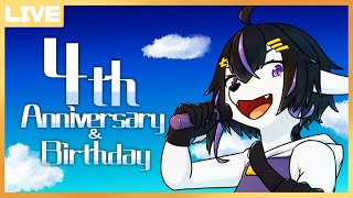 【記念配信】こんなサムネだけど特に歌わず話すだけな4th＆誕生日【七三ハジメ】