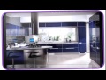 Blue Modern Kitchen With Cabinets Blue Modern Kitchen With Cabinets
