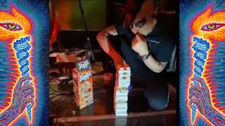 Maynard Tries Jenga During TOOL Show (2022)
