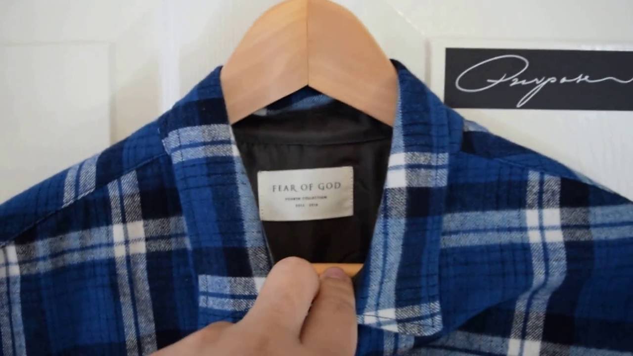 flannel fear of god