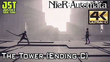 Nier Automata – The Tower (Ending C) [4K-60fps, Xbox One X]
