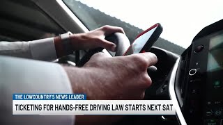 VIDEO: SC hands-free driving law citations begin next week
