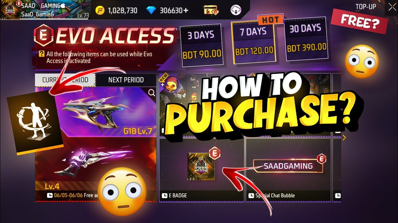 Evo Access Event Free Fire  Evo Access Event Unlock  Ff New Event Today Free Fire New Event Today