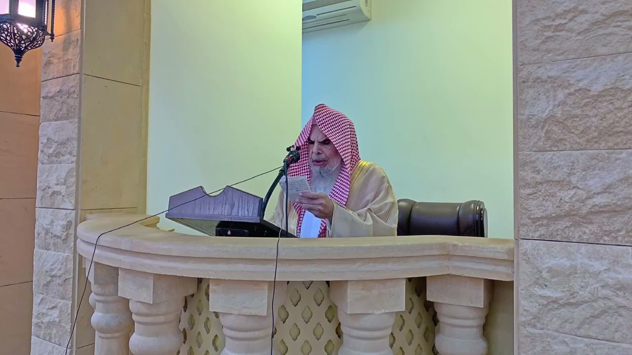 خطبة تذكرة بما ينبغي في ختام الشهر ٢٥/رمضان/١٤٤٢ - الشيخ عبداللّه بن صالح القُصَيِّـــر حفظه الله