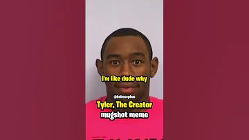 Tyler, The Creator mugshot meme
