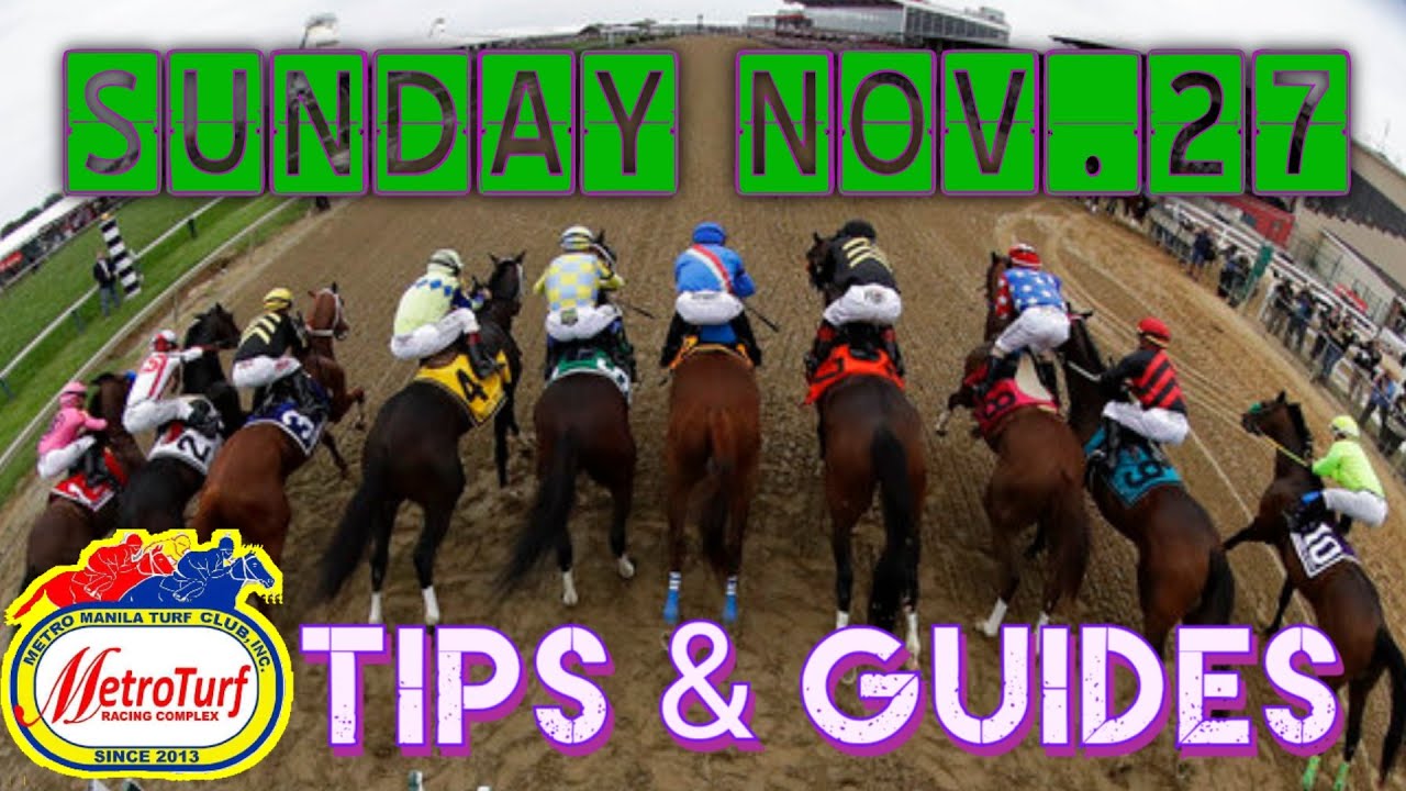 METRO TURF KARERA TIPS FOR TODAY NOV. 27, 2022 SUNDAY PT-1:00PM - YouTube