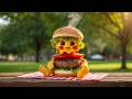 AI Generated Food Baby ASMR 🍔 | Cute Animation