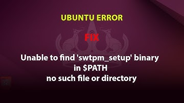 UBUNTU: Unable to find 