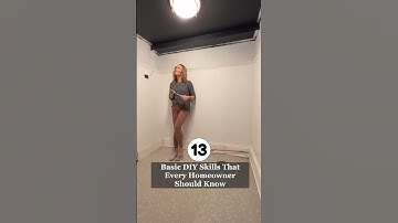 13 Basic DIY Skills Every Homeowner Should Know How To Do #DIY #homeimprovement