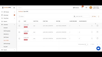How To View Open Shifts On Dashboard? - GuardsPro Help Center Video