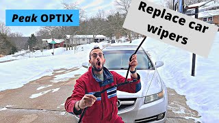 How to Replace Windshield Wiper's | Peak Optix by RQs Garage 3,862 views 2 years ago 5 minutes, 53 seconds