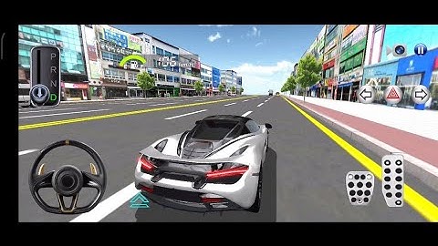 Driving Mclaren exhaust sound 3D Driving  Class (Android & ios) Gameplay  walkthrough part 1
