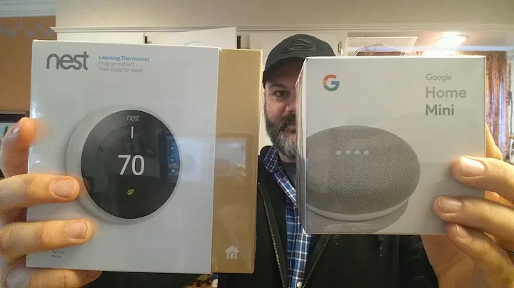Nest (and Google Home Mini) Unboxing and Installation