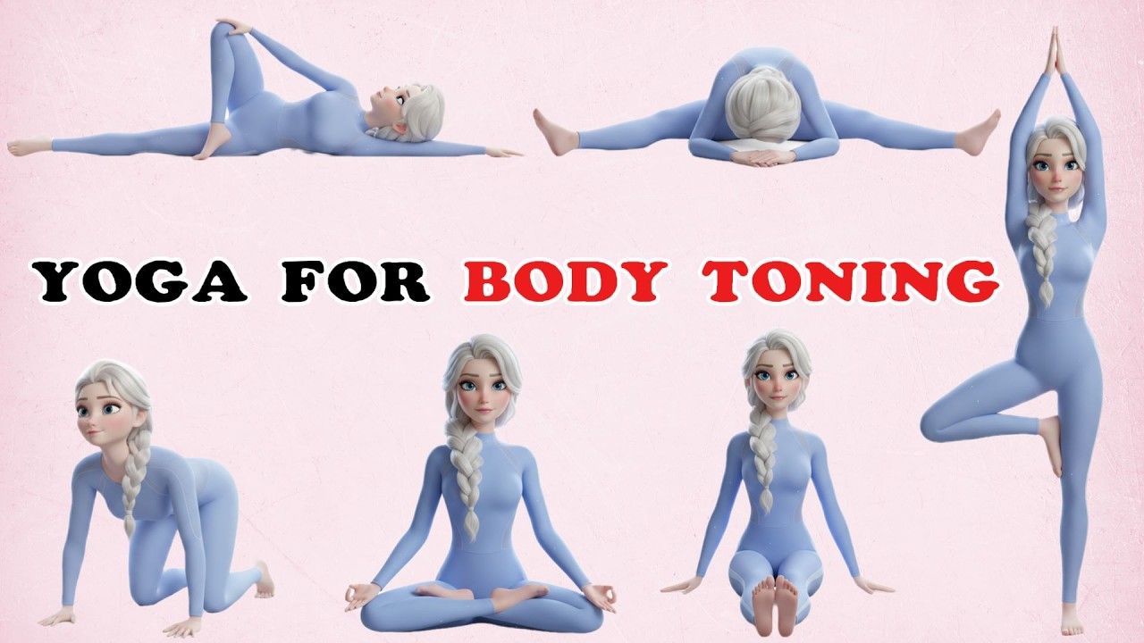 Balance Yoga for Kids with Elsa Frozen | Yoga For Flexibility | Exercise For Kids | Yoga For Health