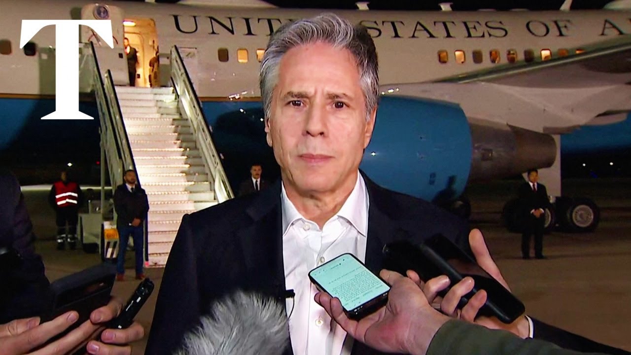 Antony Blinken fears regional conflict in Middle East