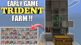 BEST 1.19 Trident Farm inMinecraft Bedrock (MCPE,Windows10,Xbox, PS4,Switch) screenshot 3