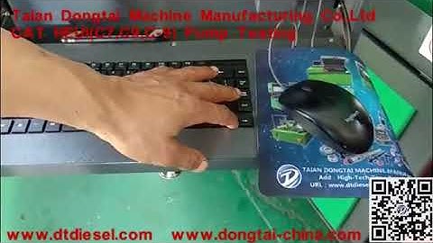 CR825 CAT HEUI C7,C9,C 9 Pump Testing