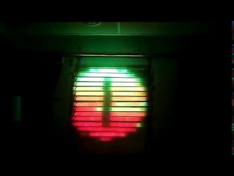 DIY! 16x16 LedTube Matrix controled by Processing Via Arduino Mega
