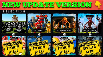 Update 8.5.0 Nextbots In Playground! New POWER RANGERS! New map school! Update is now available